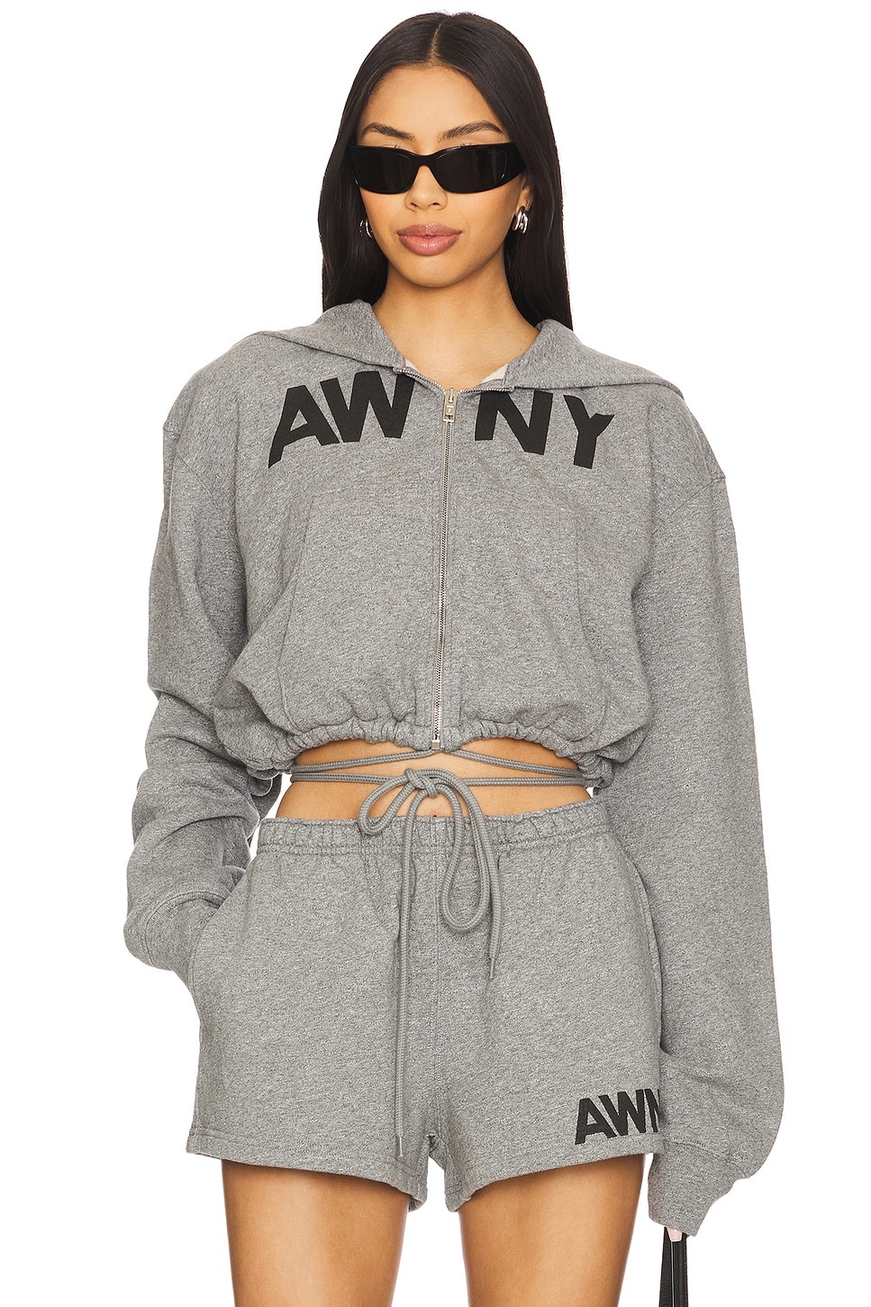 Deconstructed Wrap Hoodie - 1