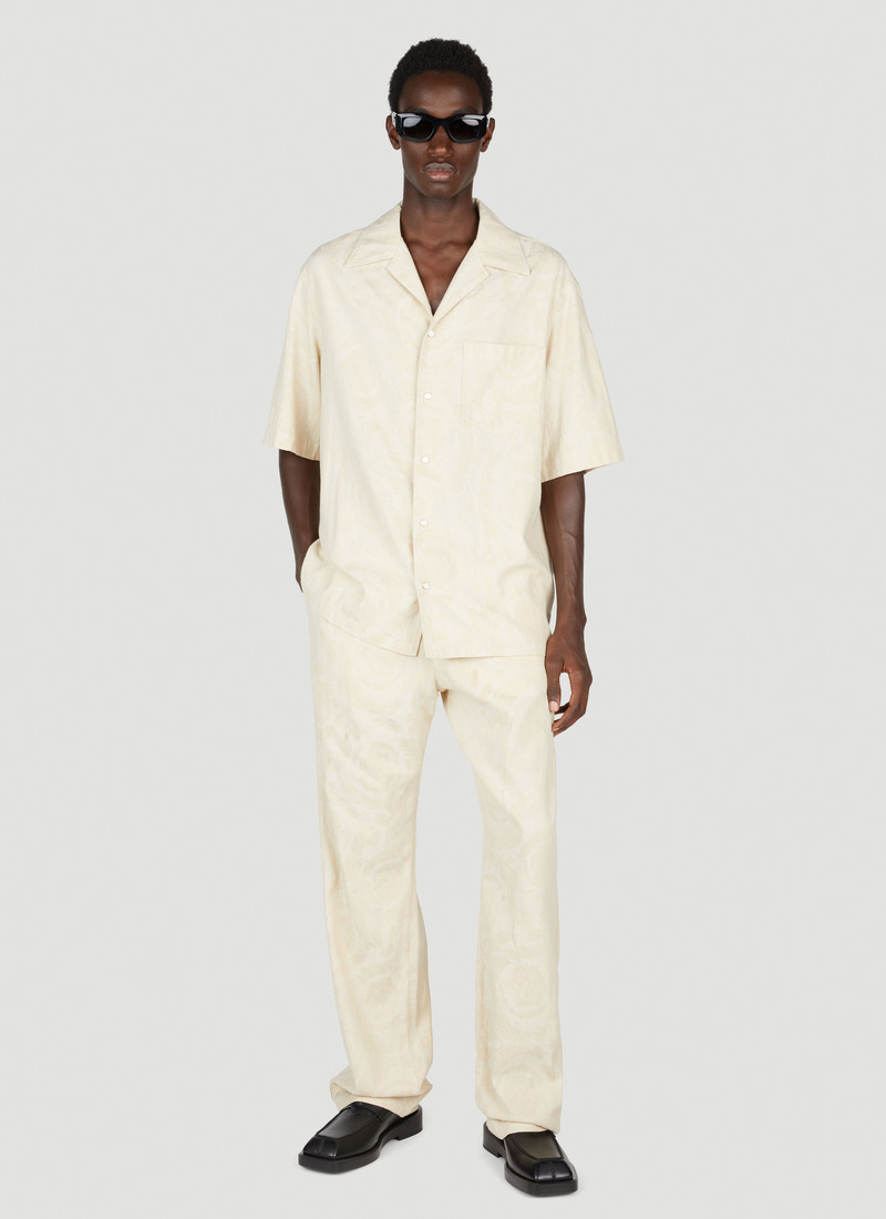 VERSACE Jacquard Short Sleeve Shirt outlook