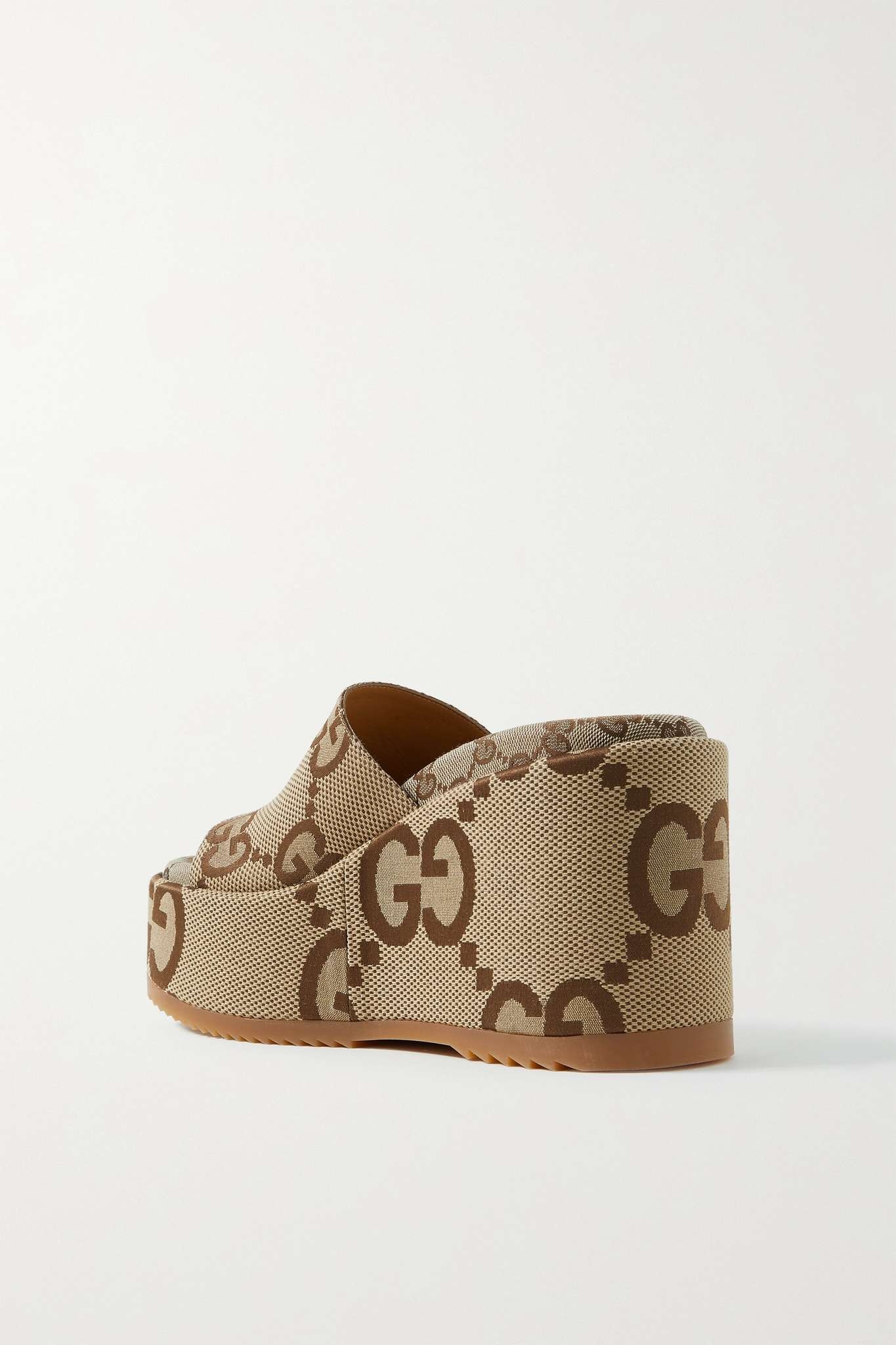 Logo-jacquard canvas platform slides - 3