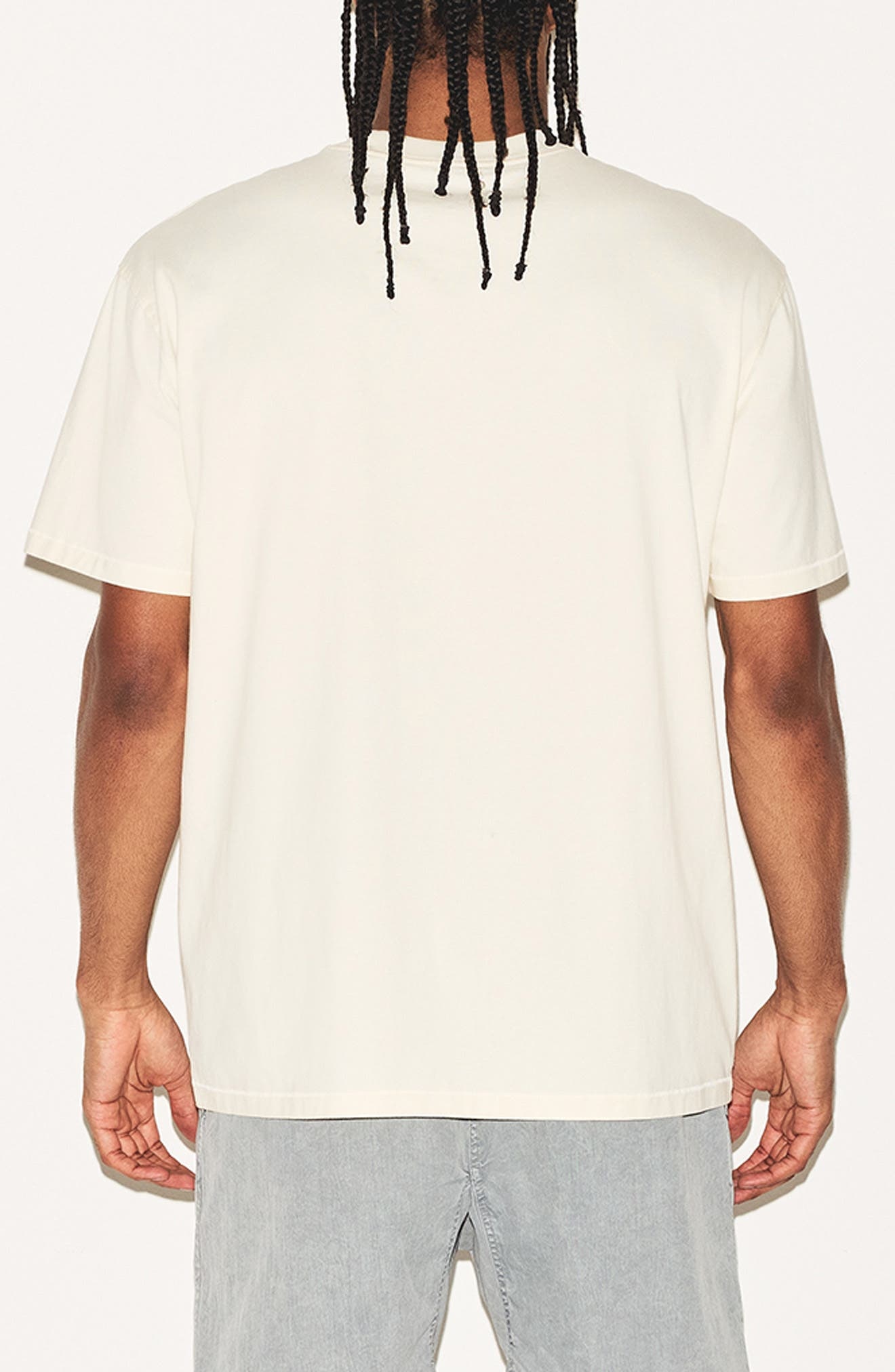SKIMS Relaxed Fit Heavyweight Cotton T-Shirt in Ecru at Nordstrom - 2