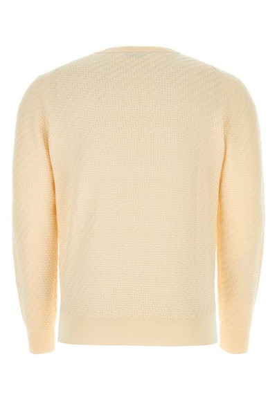Brioni Peach cotton sweater outlook