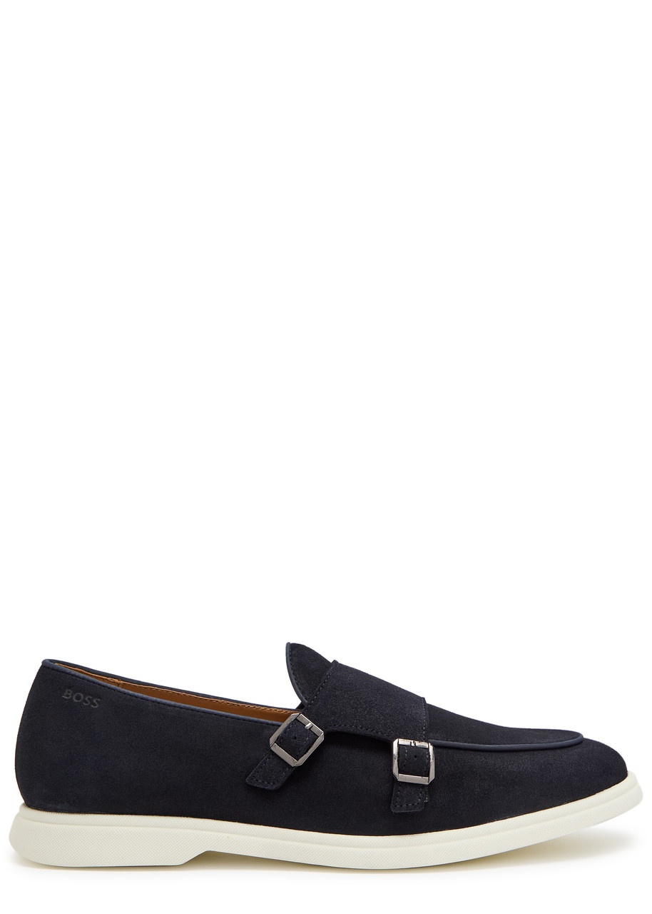 Boss Monk Suede Loafers - 1