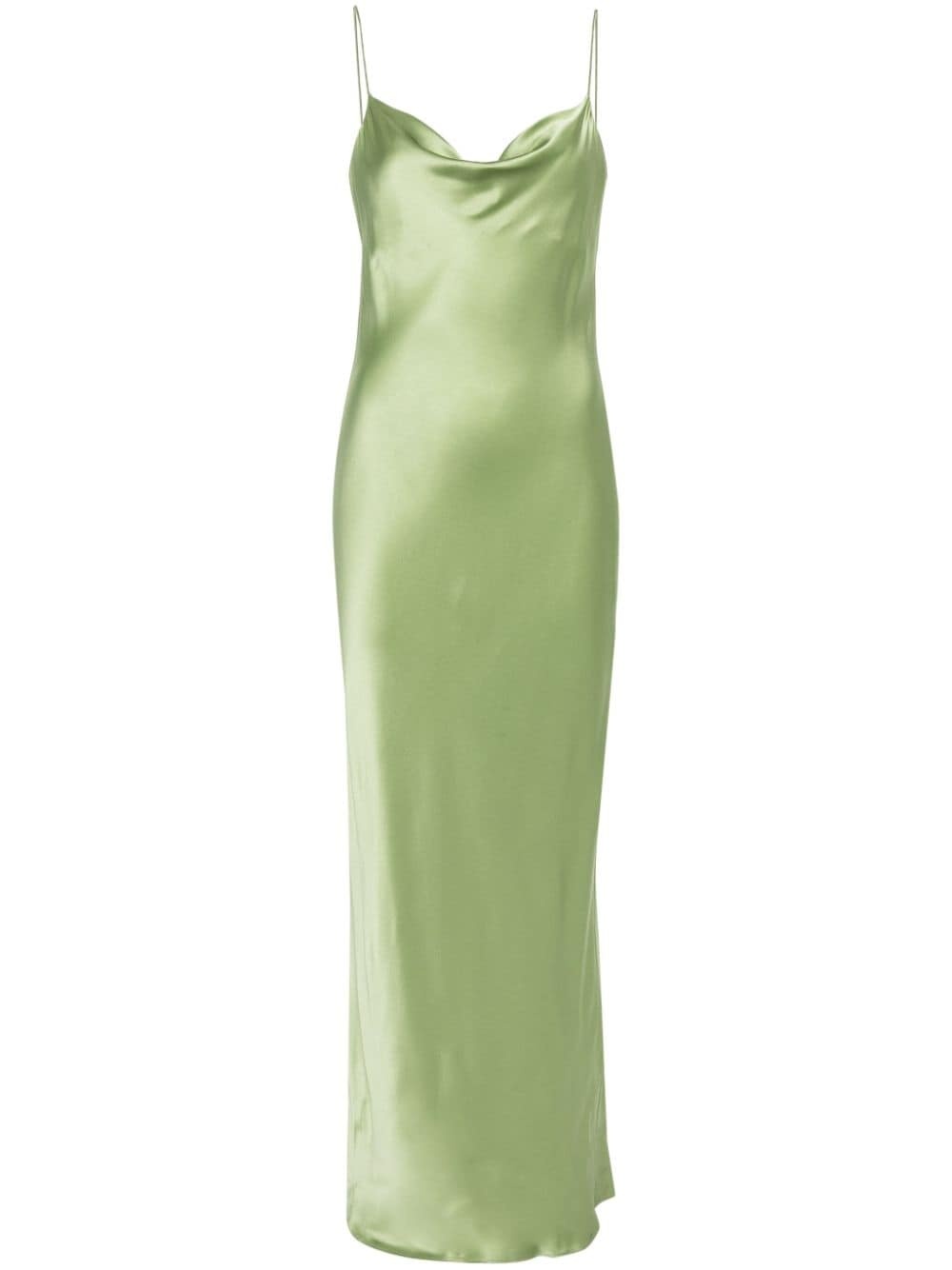 charmeuse silk dress - 1