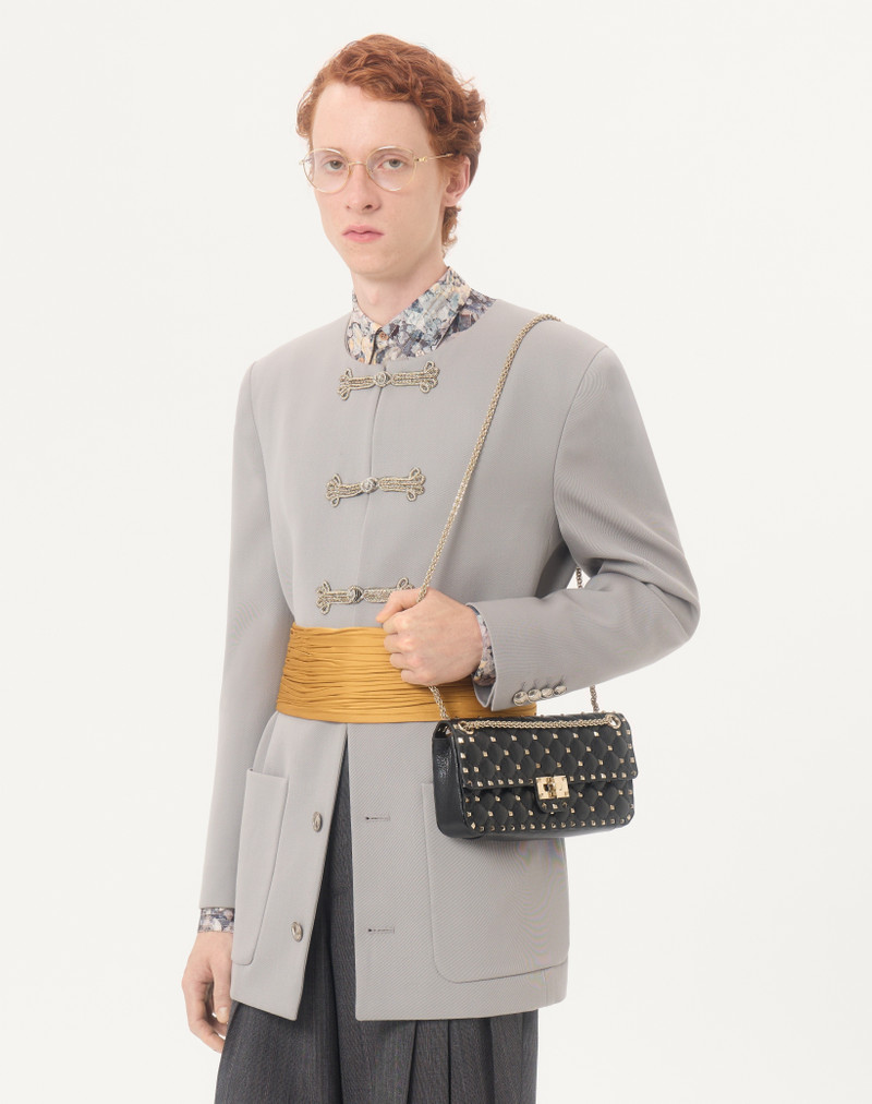 VALENTINO SILK AND LUREX SHIRT WITH ALL-OVER URBS PRINT 3