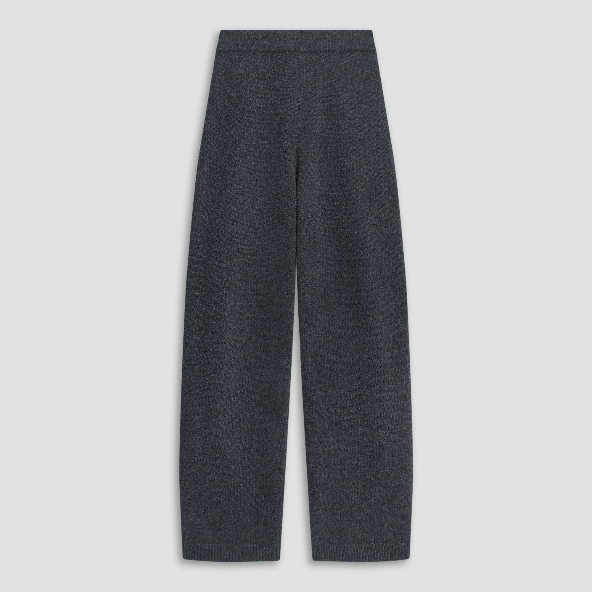 Pull-On Pant in Felted Wool Cashmere - 1