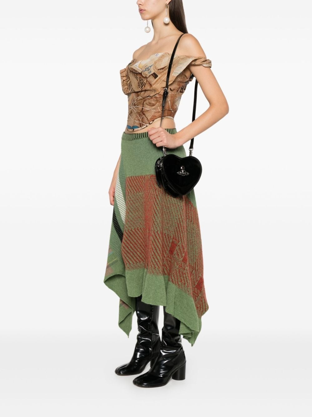 Louise Heart cross body bag - 2