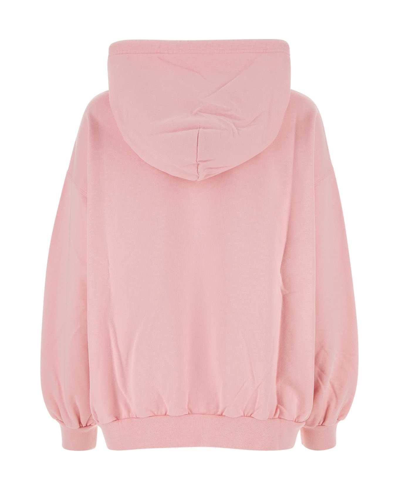 Pink Cotton Sweatshirt - 2