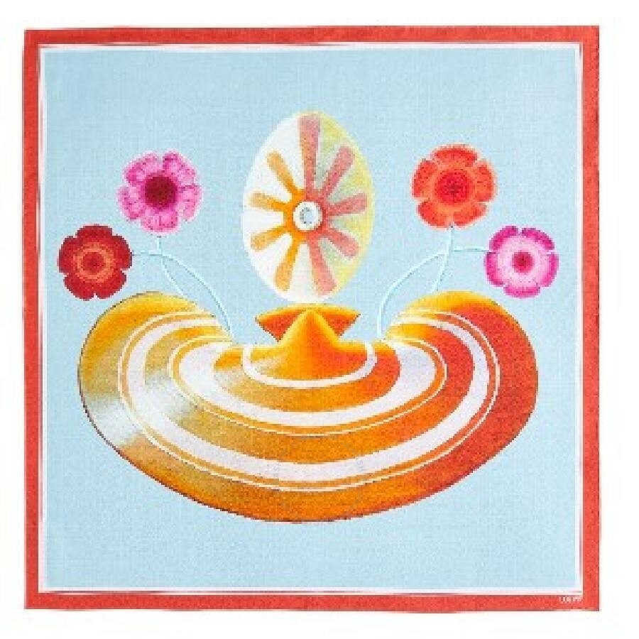 Loewe Maruja Mallo Silk Scarf - 1