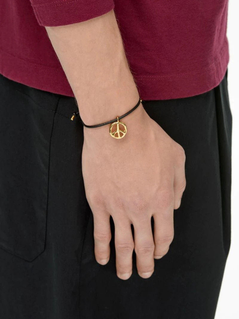 Ambush PEACE LEATHER BRACELET outlook