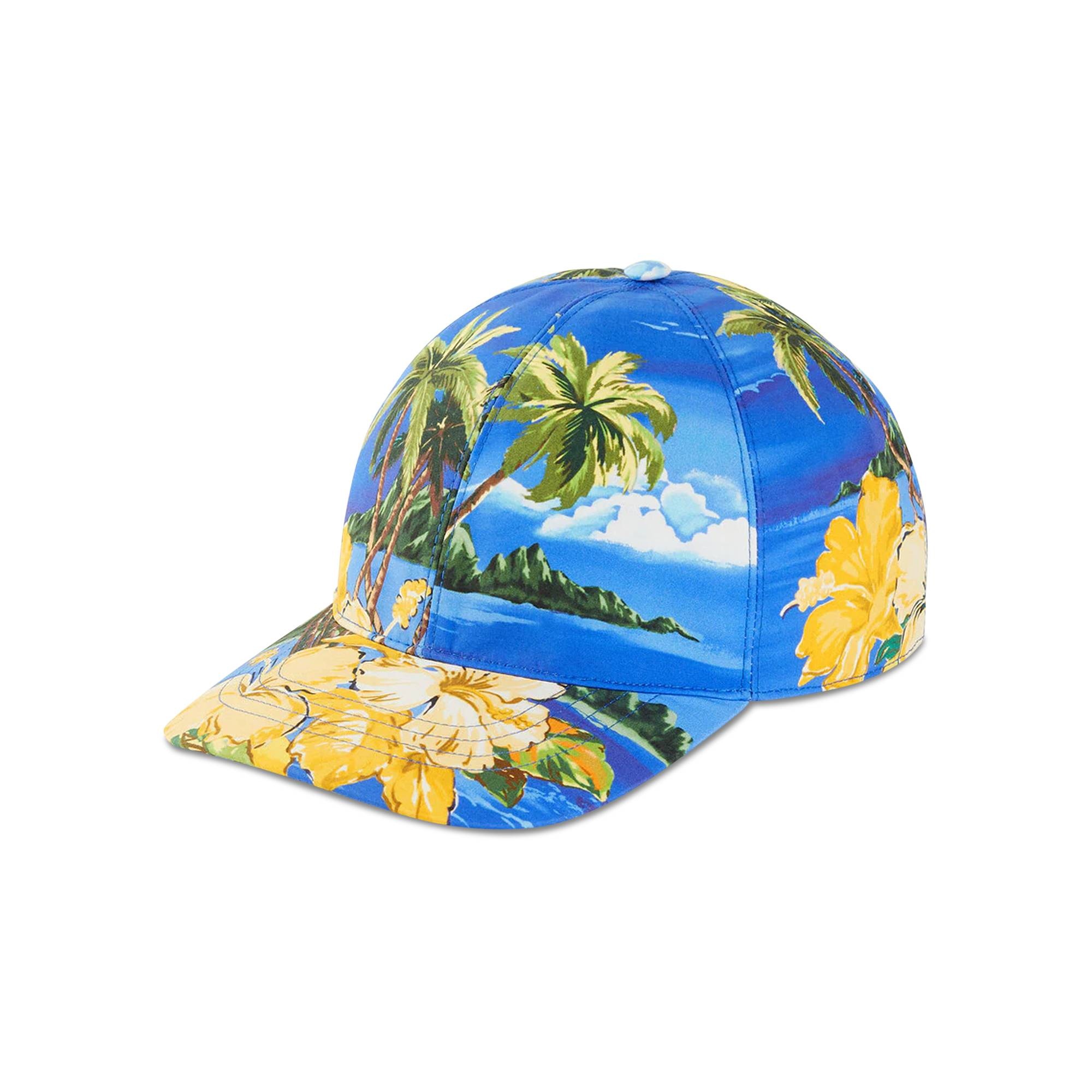 Gucci Palms And Floral Print Baseball Hat 'Multicolor' - 1