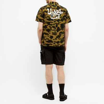 A BATHING APE® A Bathing Ape Short Sleeve 1st Camo U.R.S.U.S. Shirt outlook