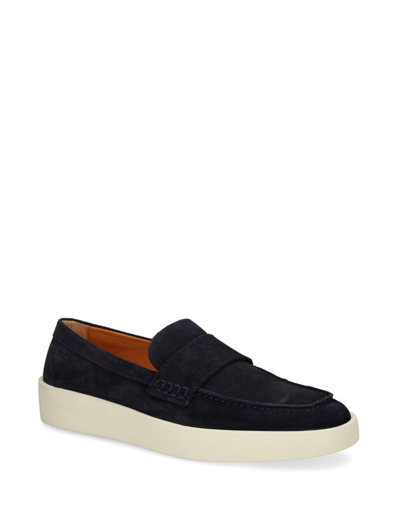 BOSS suede loafers outlook