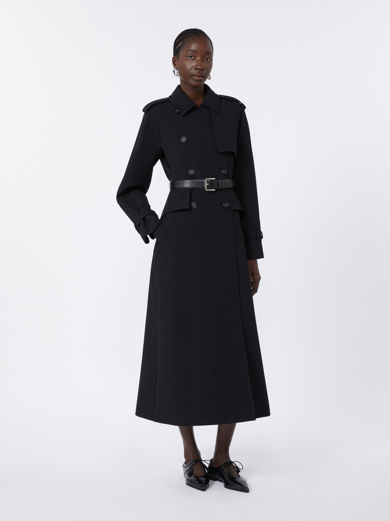 Max Mara FLAVIO Long sable trench coat outlook