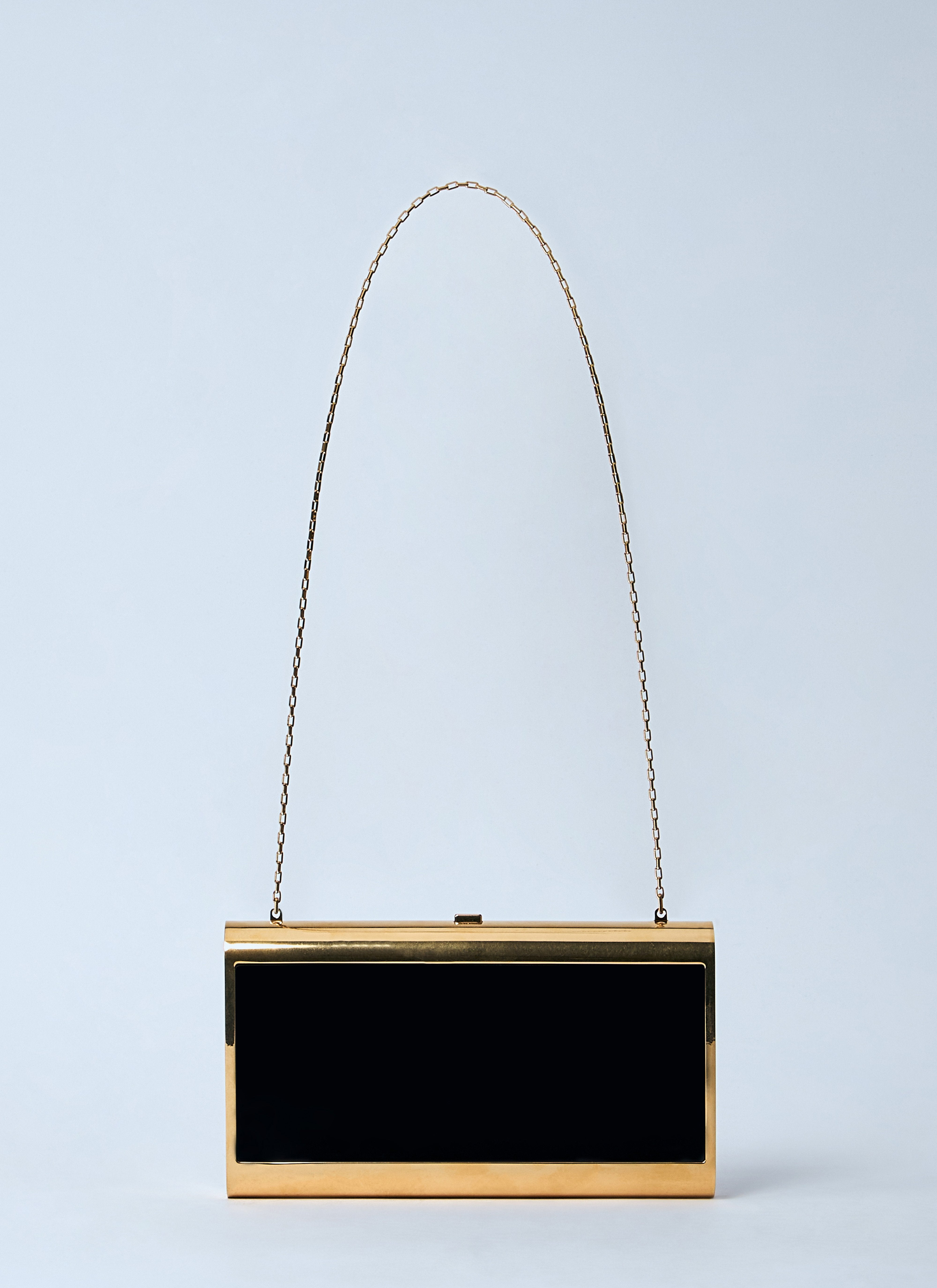 Saint Laurent Women Metal Minaudière Shoulder Bag - 2