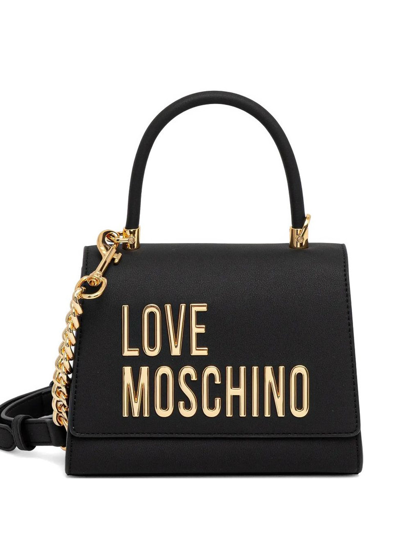 chain-strap top handle tote bag 1