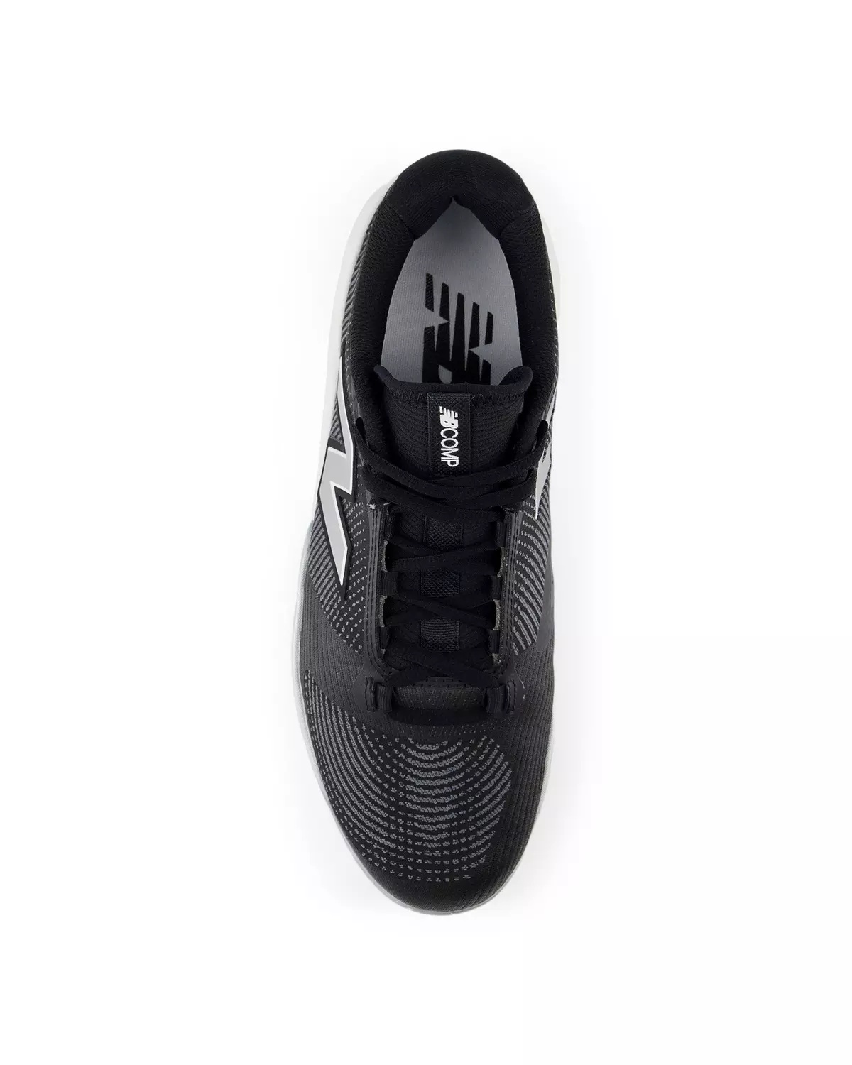 FuelCell Compv4 "Black/White" Men's Baseball Cleat - 5
