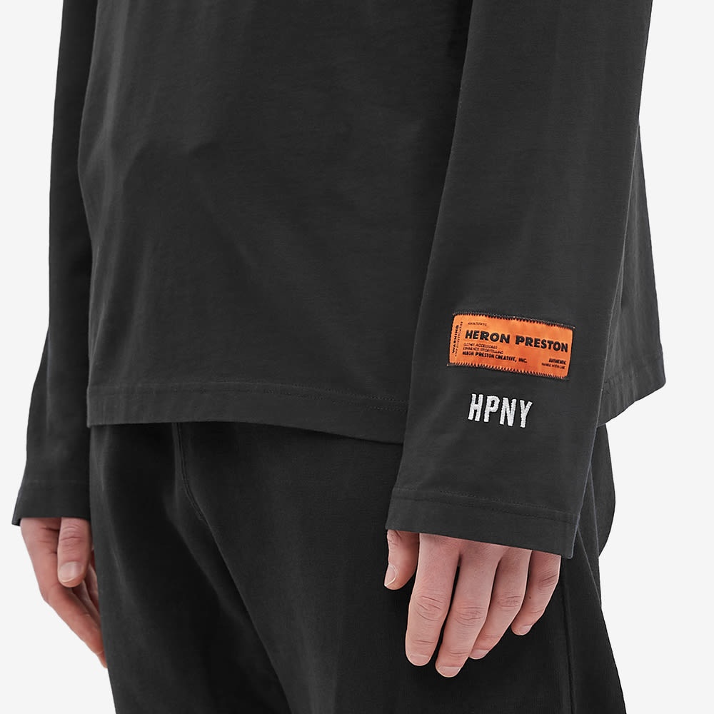 Heron Preston Long Sleeve HPNY Emblem Rollneck T-Shirt - 5