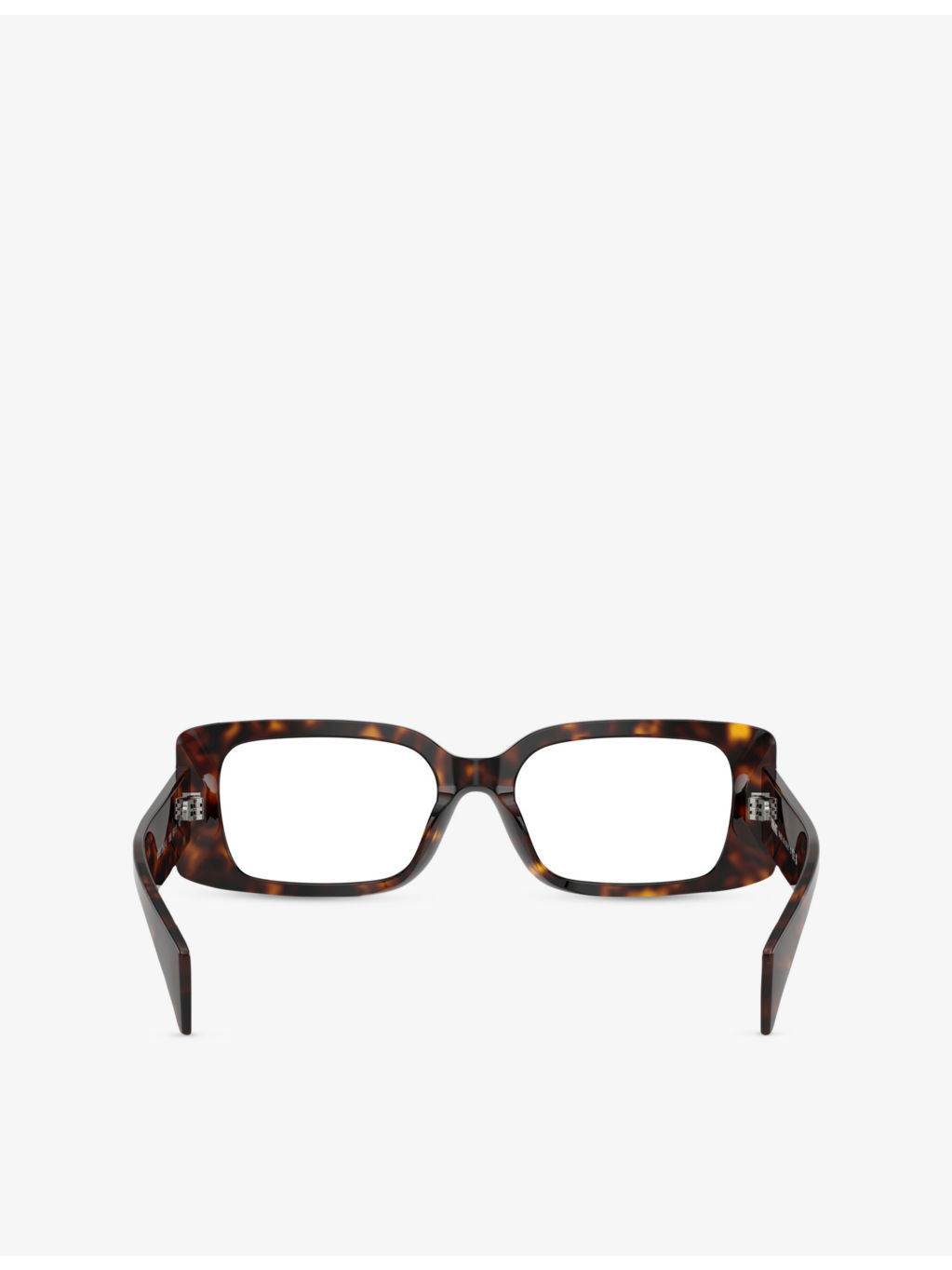 VE3362U Rectangular-Frame Acetate Glasses - 4