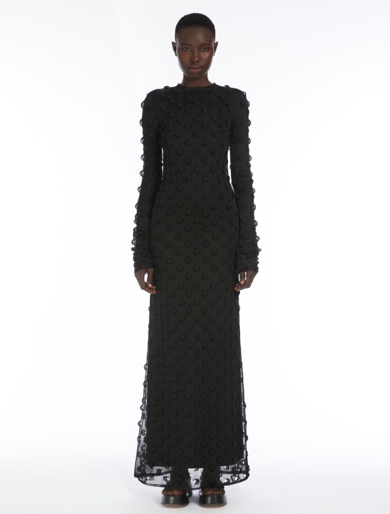 Three-dimensional knit dress - RUNWAY - 3