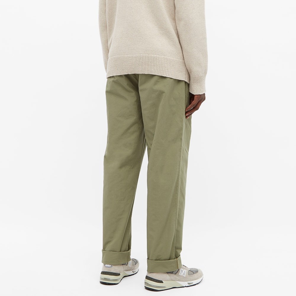 Nigel Cabourn Ripstop Pleated Chino - 5