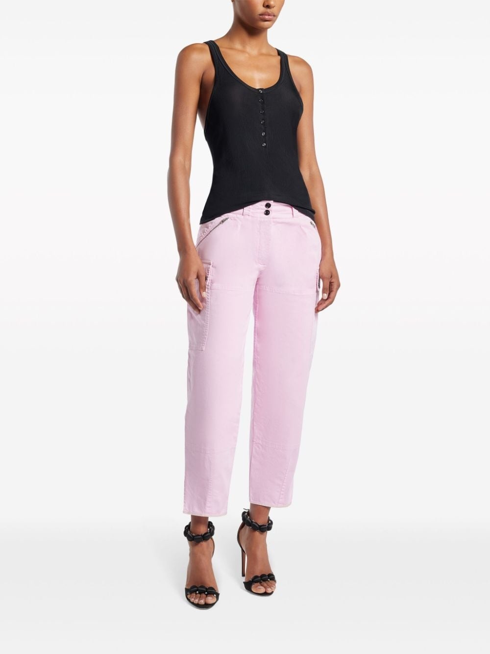 tapered cargo trousers - 2