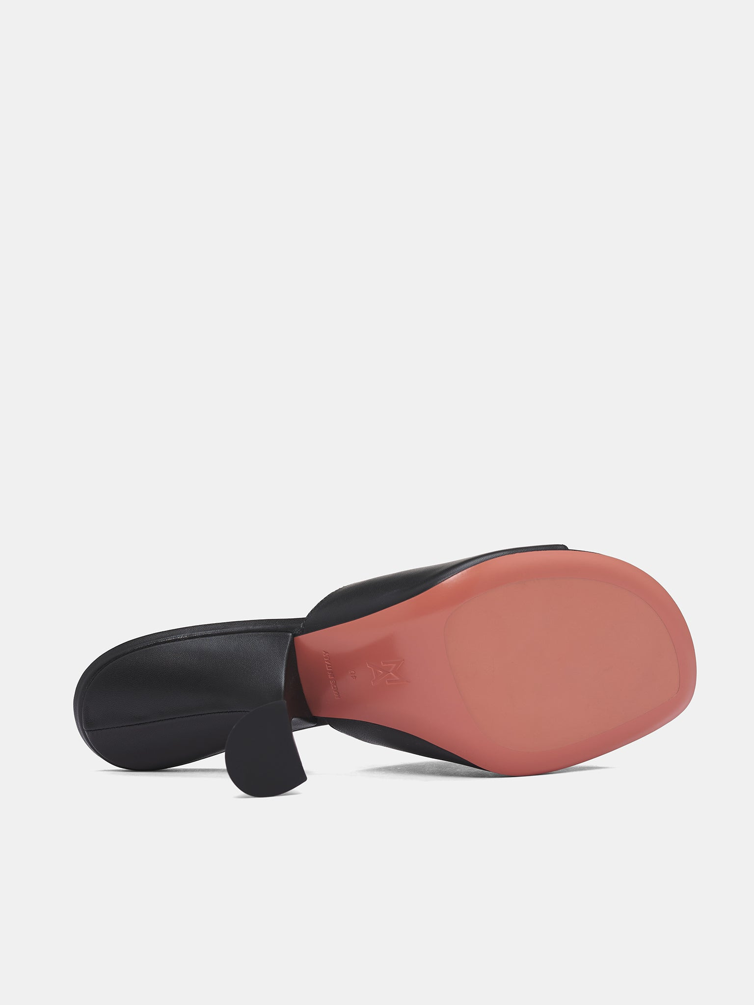 Black Nappa Taylor 90 Slippers - 6