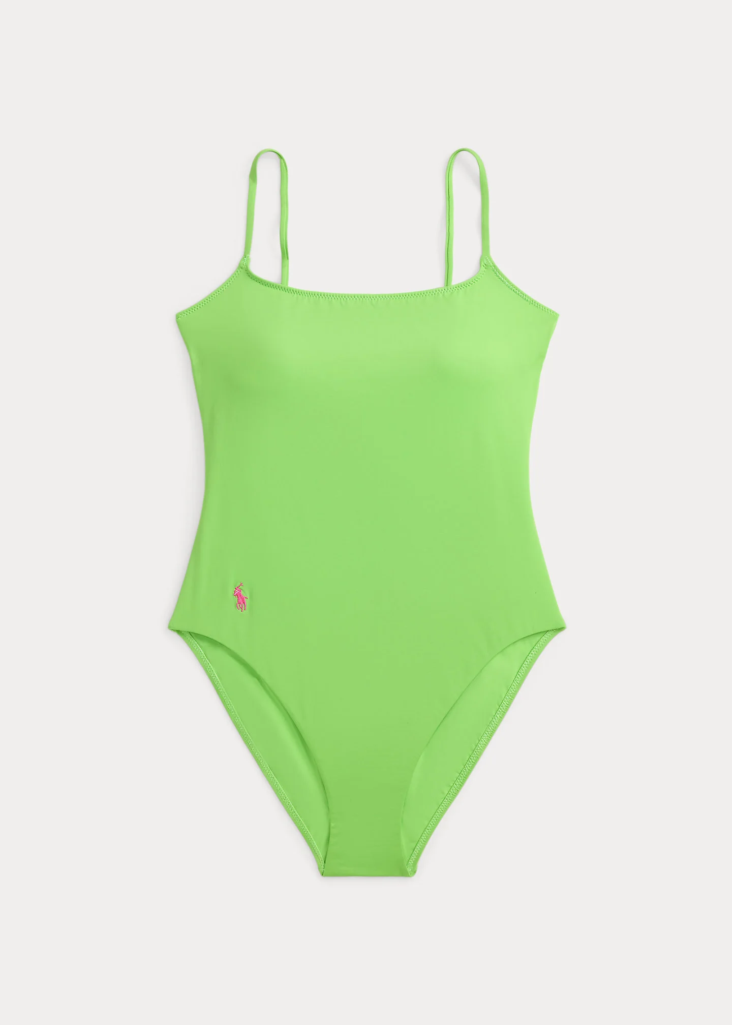 Spaghetti-Strap One-Piece Swimsuit - 1