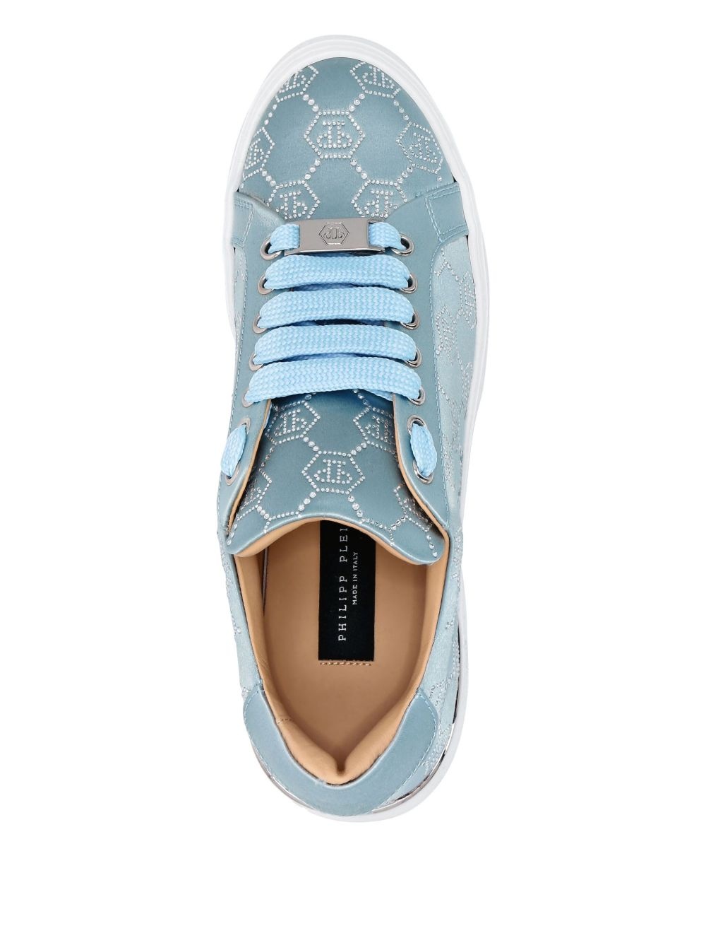 monogram-embellished sneakers - 3