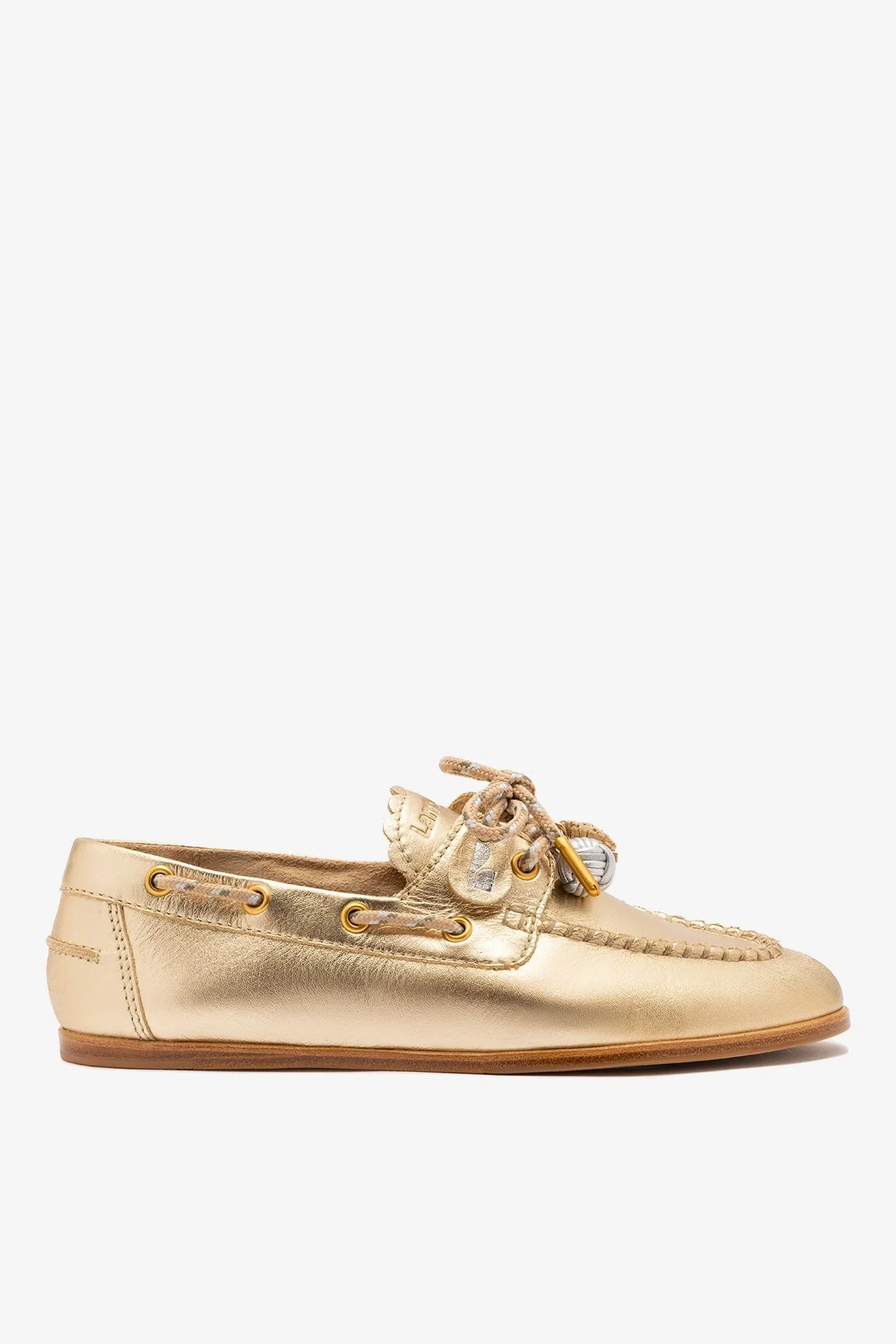 Cyprus Boat Shoe Platina Leather - 1