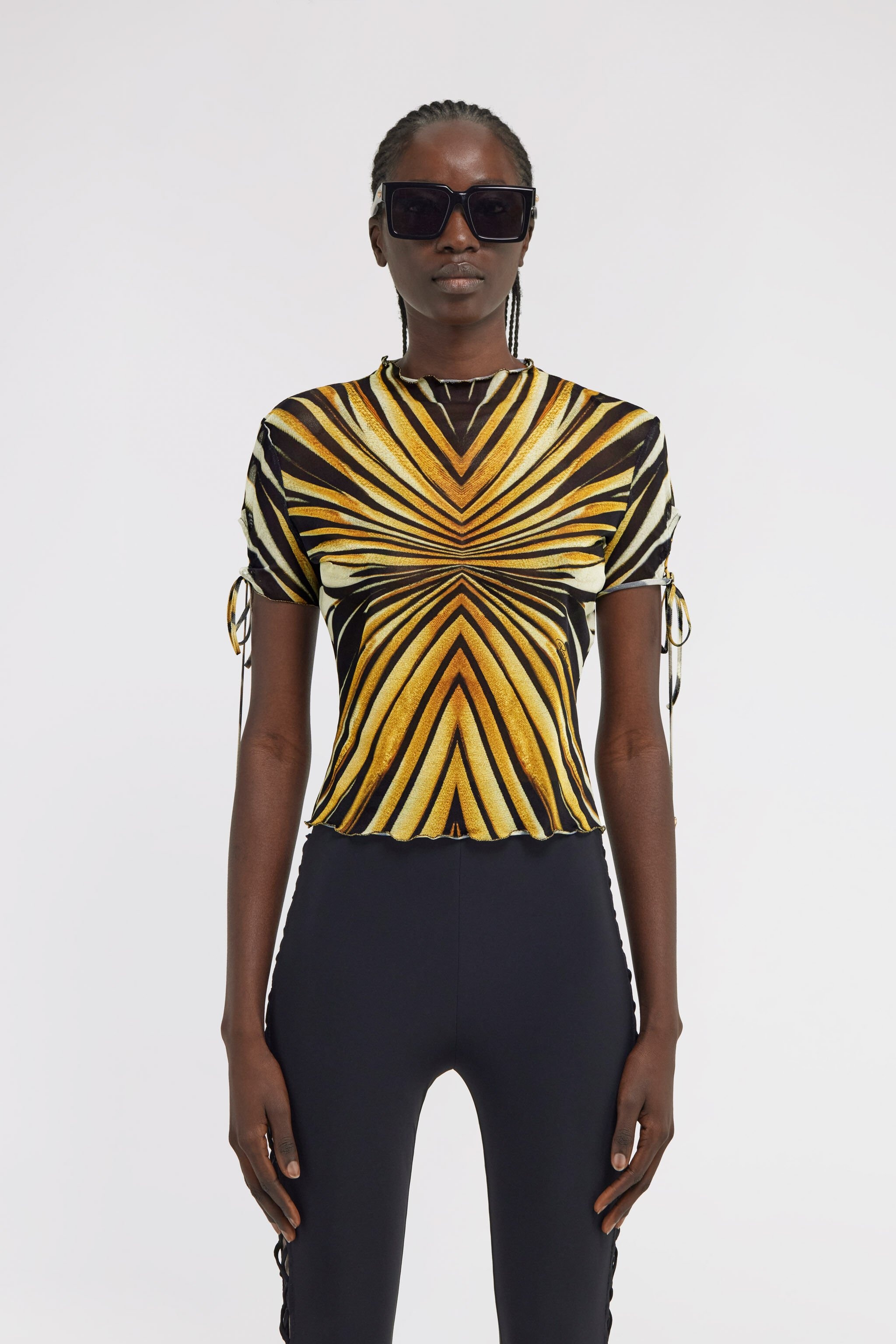 Ray Of Gold Print T-shirt - 3
