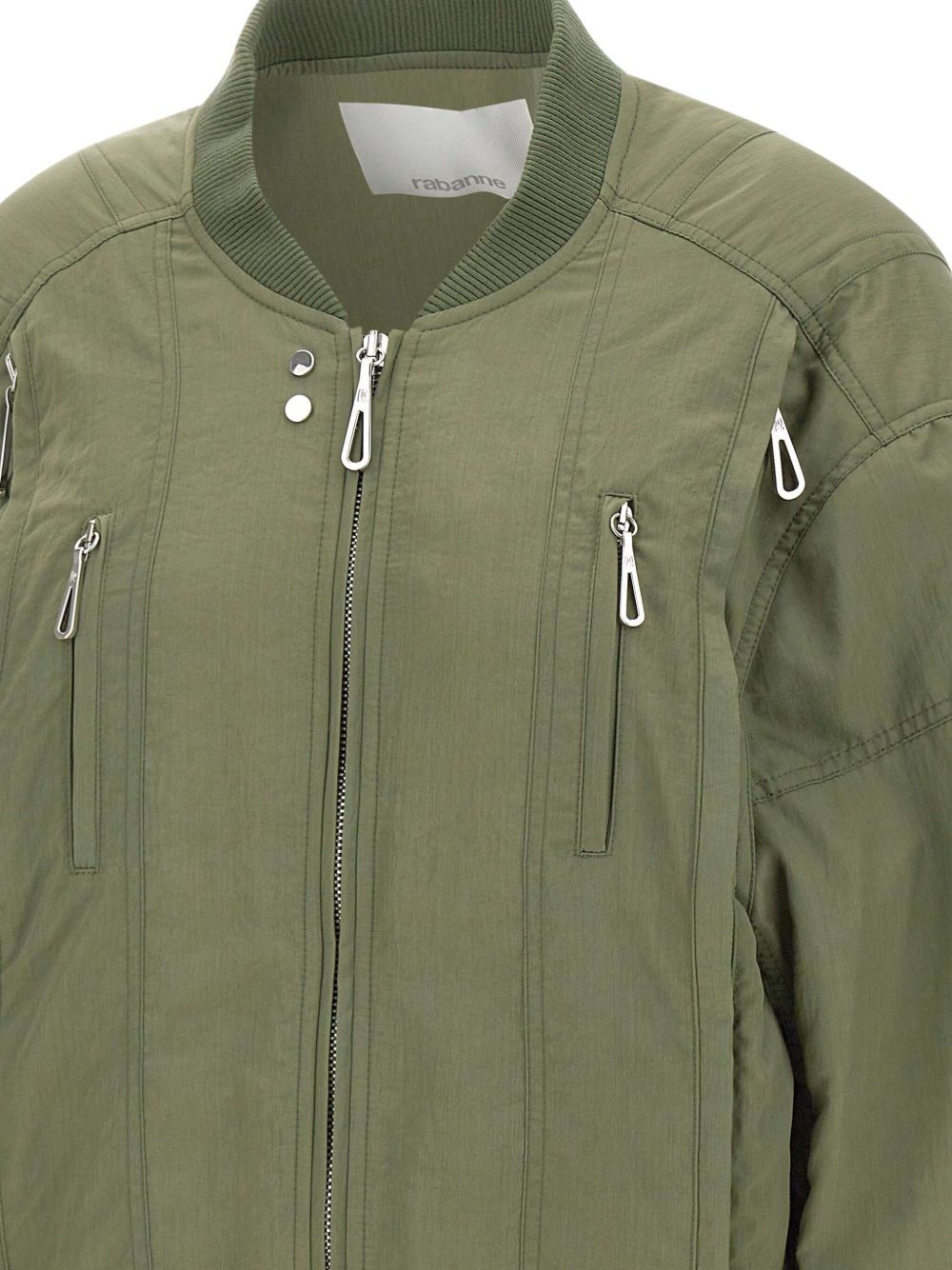 panelled bomber jacket - 5