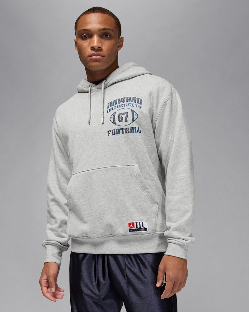 Jordan MVP x Howard University Men's Fleece Pullover Hoodie 1