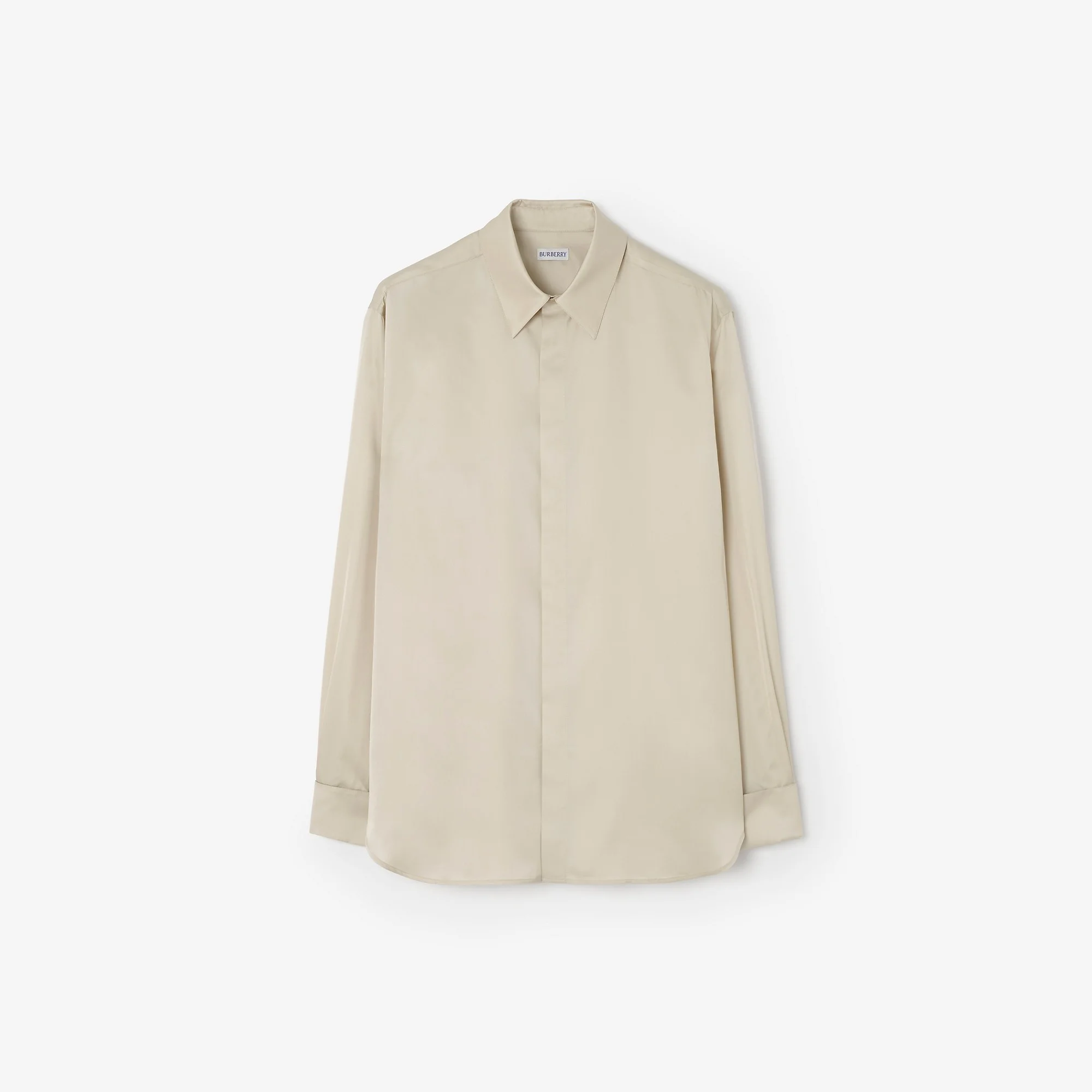Relaxed Fit Silk Shirt - 1