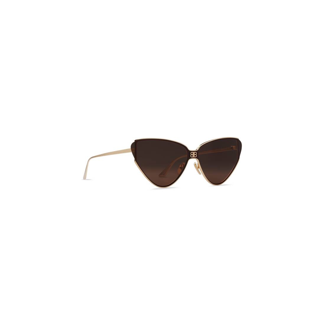 Shield 2.0 Cat Sunglasses  in Gold - 2