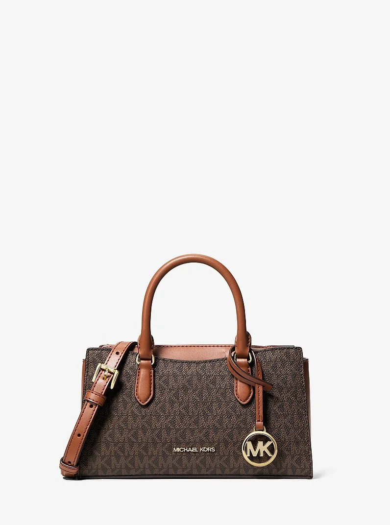 Arden Small Signature Logo Messenger Bag - 1