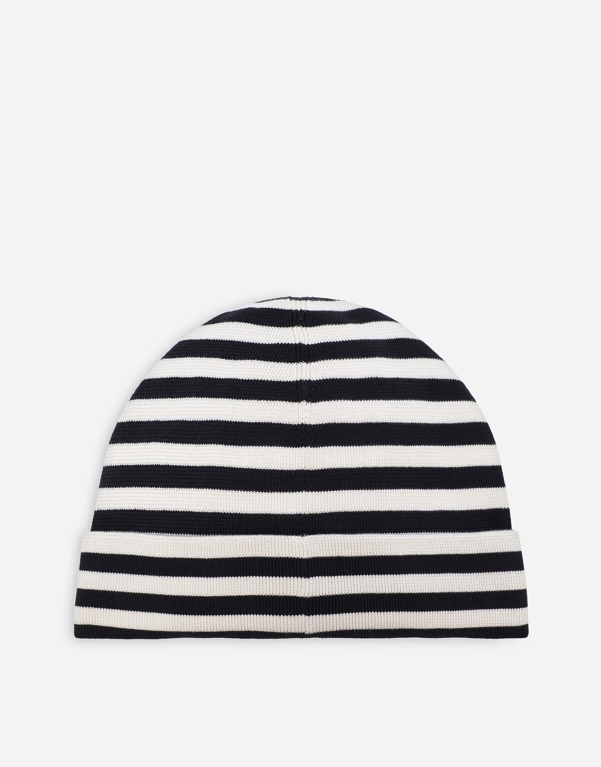 Striped silk knit beanie - 2