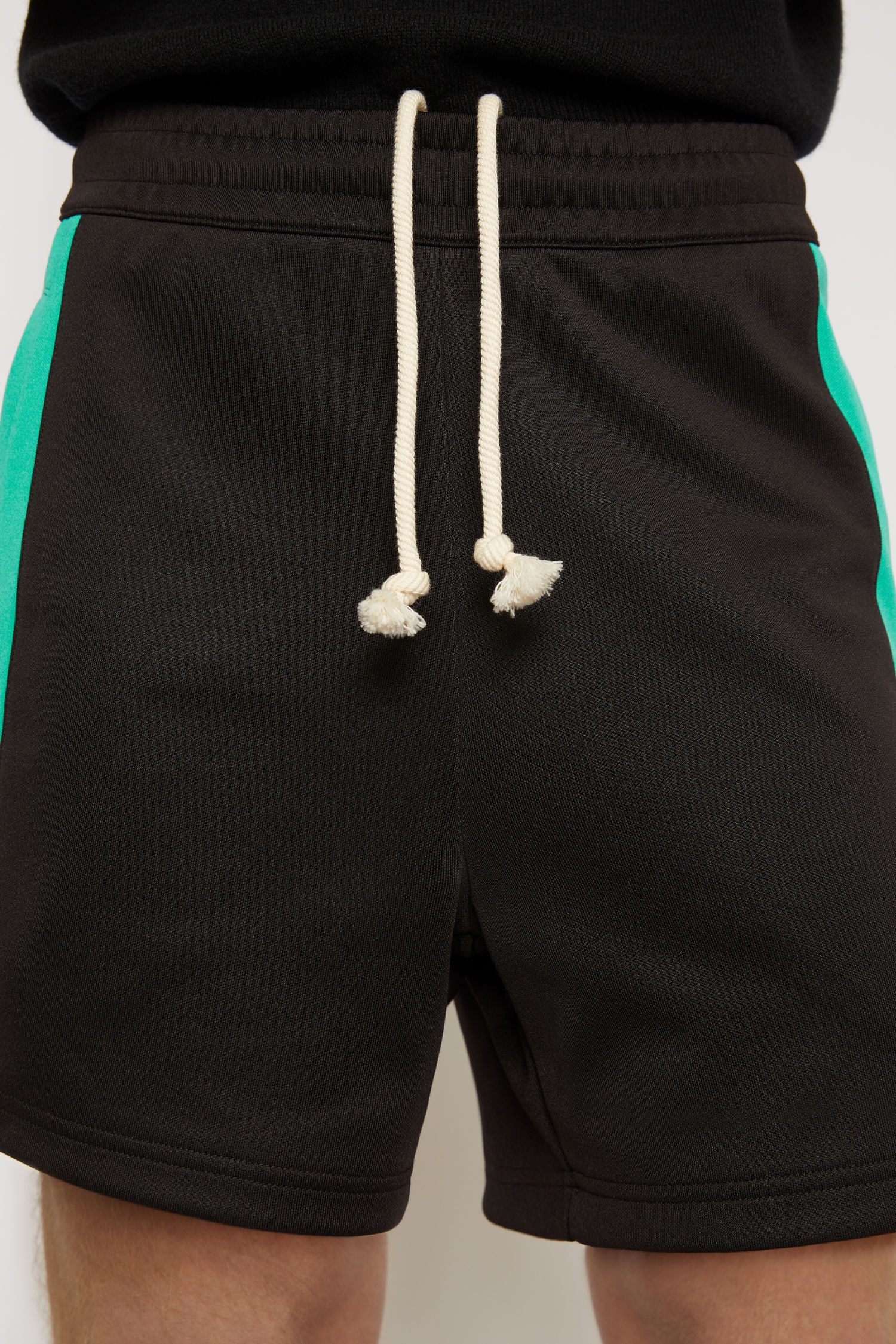 Side-stripe track shorts black - 6