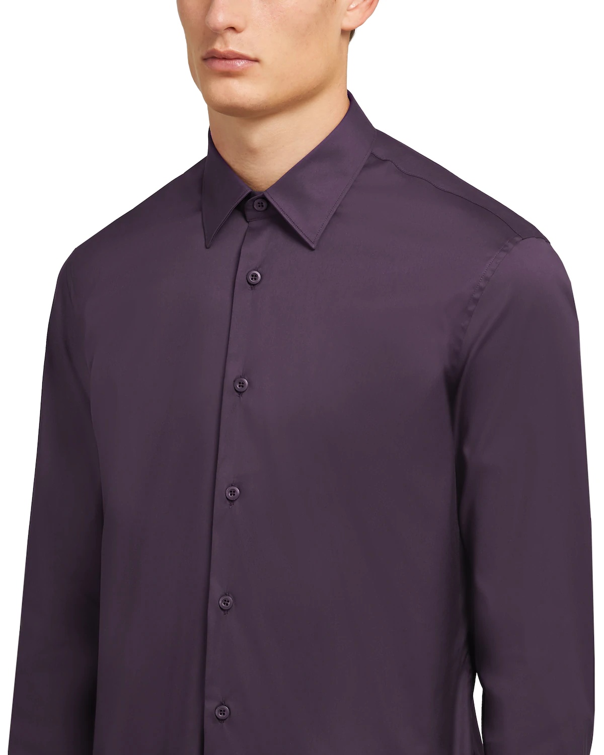 Stretch Poplin Shirt - 5