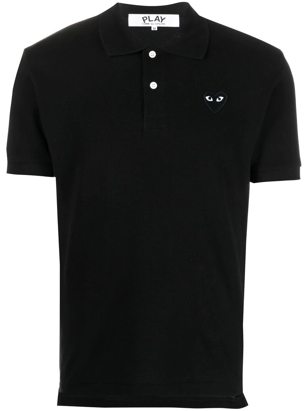 embroidered logo polo shirt - 1