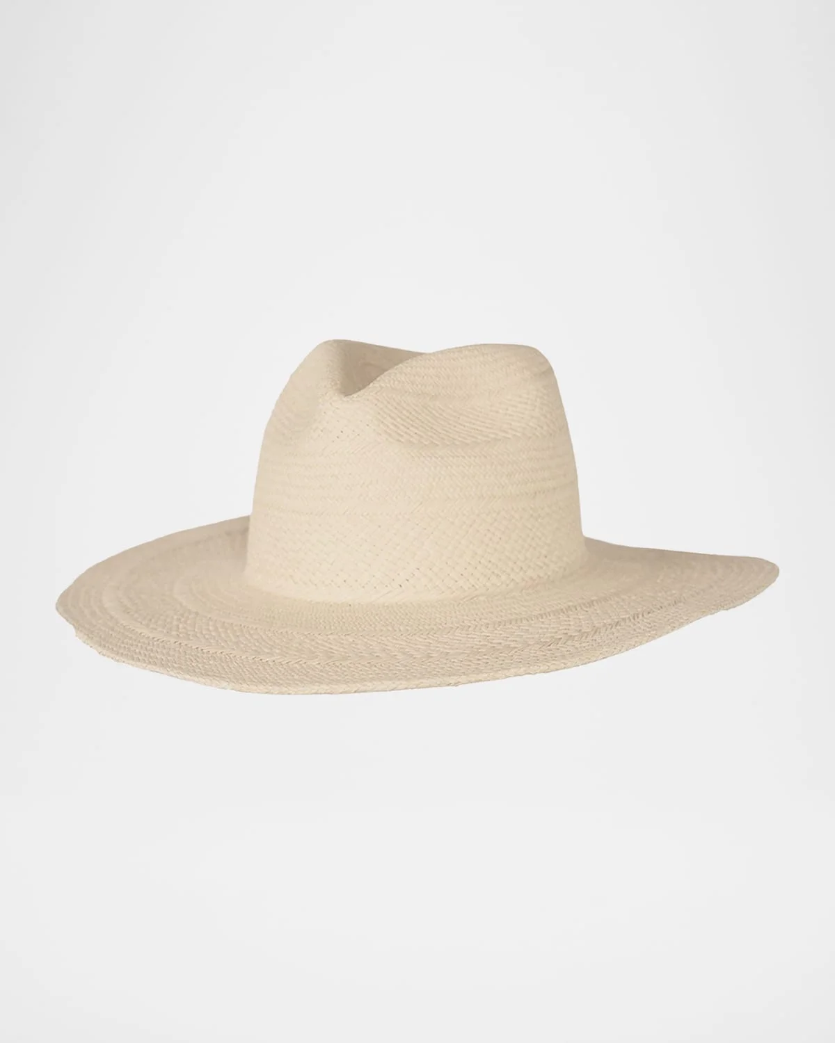 Capri Straw Panama Hat - 1