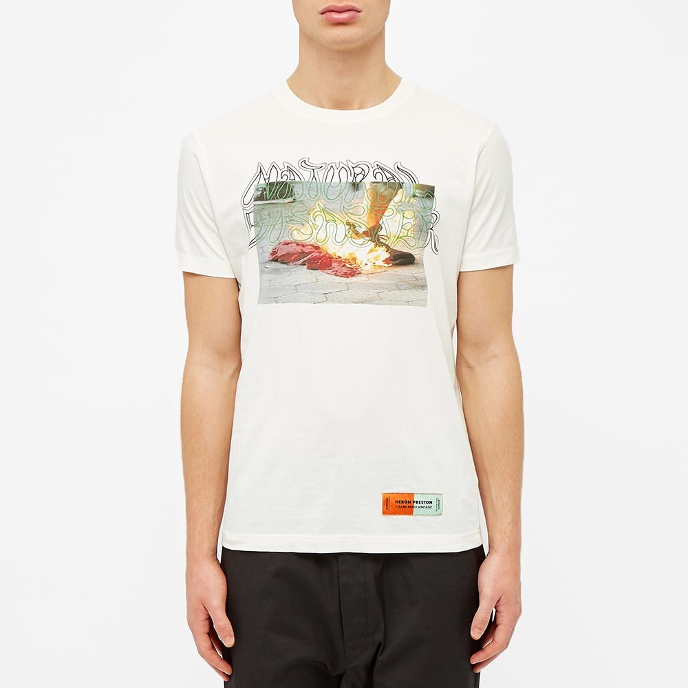 Heron Preston Sami Miro Print & Embroidery Tee - 4