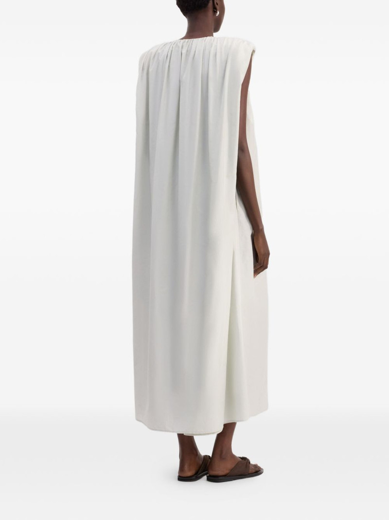 button-fastening midi dress 4