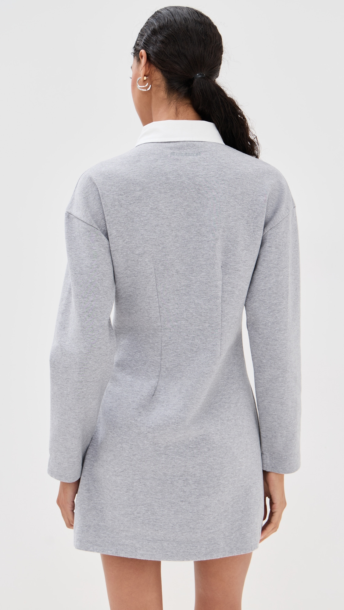 Long Sleeve Polo Dress - 2