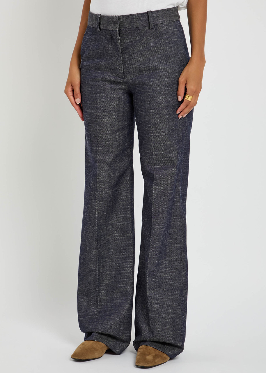 Joseph Morrisey Wool-blend Wide-leg Trousers - 2