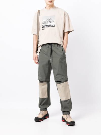 MSGM mountain print T-shirt outlook