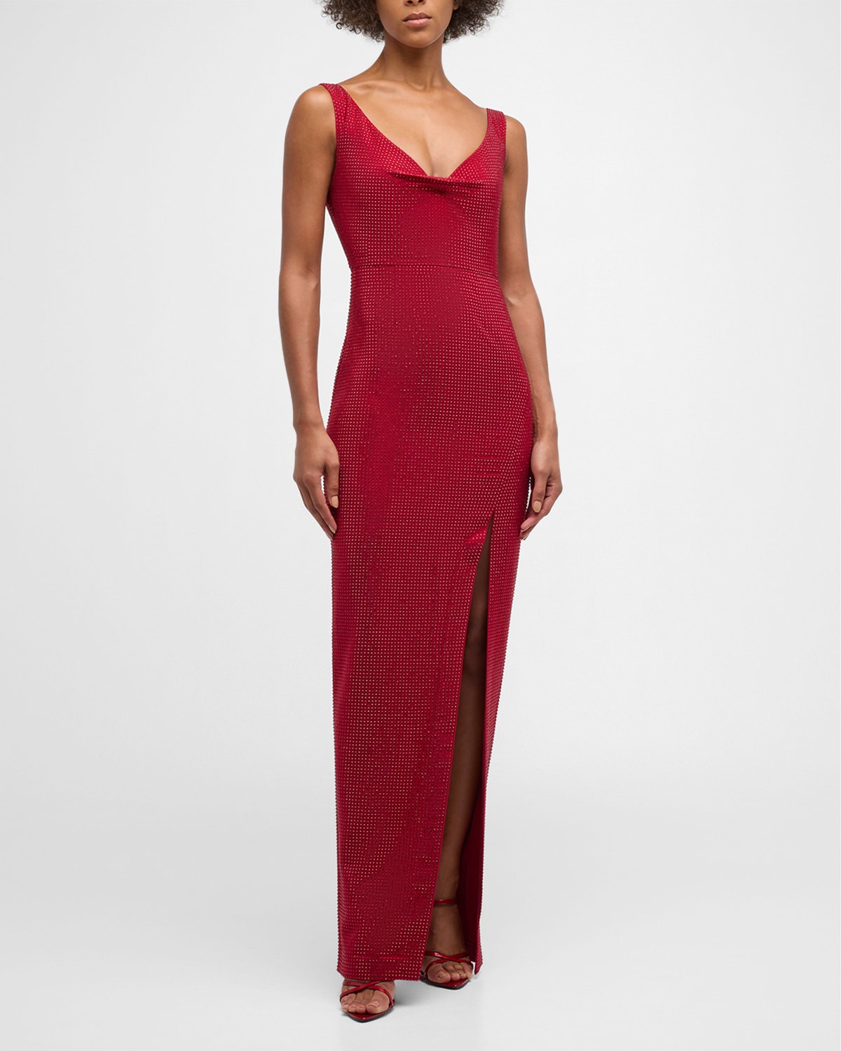 Diamante Column Gown - 3