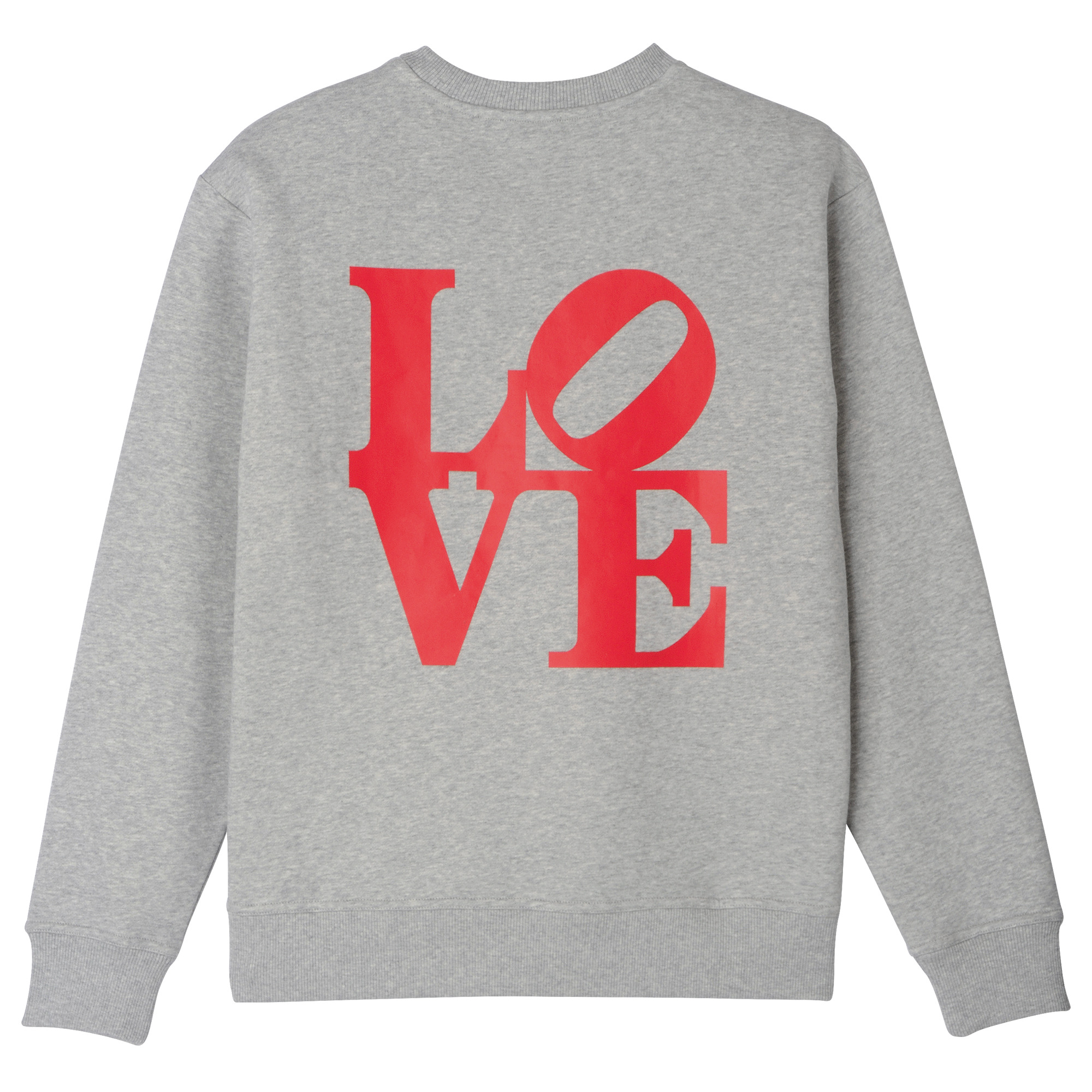 Longchamp x Robert Indiana Sweatshirt Grey - Knit - 2
