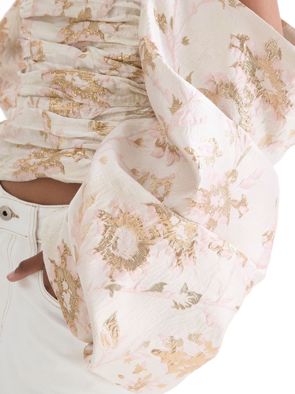 off-shoulder blouse - 5