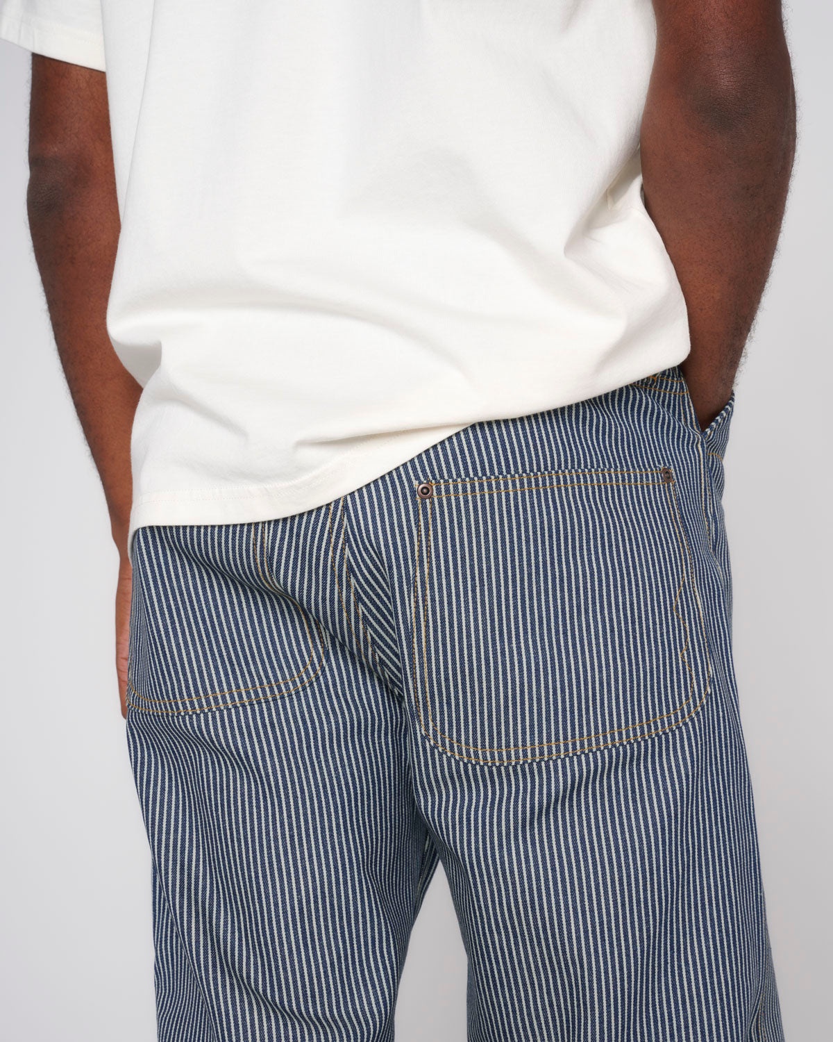 Type 00 Denim Pant - Hickory Stripe - 6