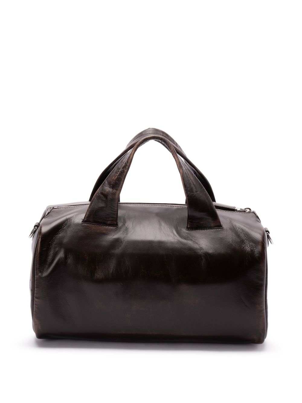 leather duffle bag - 2